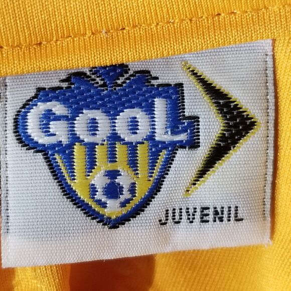 Gool Tigres UANL Mexico soccer jersey men's small yellow Dri-Fit flawed - Picture 12 of 13